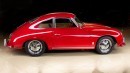 Ruby Red 1957 Porsche 356 replica