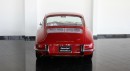 Ruby Red 1965 Porsche 911 with Pepita fabric seats