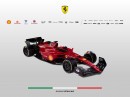 Scuderia Ferrari unveils 2022 Formula 1 race car