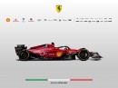 Scuderia Ferrari unveils 2022 Formula 1 race car