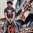 Run DMC’s Darryl McDaniels Posed Next to a Lamborghini Art Car In New Shooting
