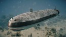 Arturus Nuclear Submarine UUV Artistic Rendering