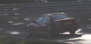 Russian BMW "Disintegrates" during Megane RS Nurburgring Chase