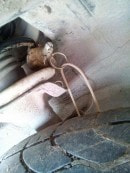 MrKOT tvRussian man finds grenade zip-tied to his wheel