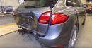 Russian Mechanic Fixes Two Porsche Cayenne Wrecks