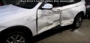 Russian Mechanic Repairs BMW X3 Wreck, Caved in Side Magically Disappears