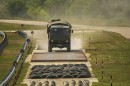 Kamaz Truck on Obstacle Track