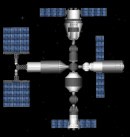 Russian Orbital Service Station