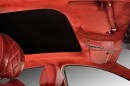 Topcar Mercedes-Benz GLE Coupe Inferno red crocodile leather interior