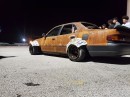 Toyota Camry is turned into unique-looking rat rod