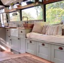 City bus conversion is a permanent, non-movable tiny home