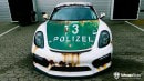 Rusty Polizei Wrap Porsche Cayman GT4
