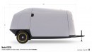 The RV2035 is the ideal trailer: a teardrop in form but a large-size RV in function