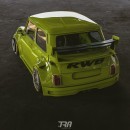 RWB Mini "Mr. Bean" Race Car Rendering Is NFS-Worthy