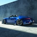 RWB Widebody Porsche 911 Speedster rendering
