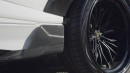 Widebody Lambo Urus Ryft Vorsteiner carbon fiber on 24-inch AGL67 by Platinum Motorsport Group