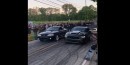 Tuned S550 Ford Mustang drag races SN95 Mustang and hits power pole on Reddit