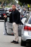 Actor Liev Schreiber Rocks a Mercedes-Benz E350