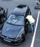 Sabine Schmitz Shows Up at Nurburgring to Film VW Golf GTI Stunt for Top Gear