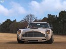 Aston Martin DB5 "V8 007" was rendered for Nascar with Ford Shelby GT350 engine