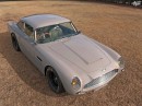 Aston Martin DB5 "V8 007" was rendered for Nascar with Ford Shelby GT350 engine