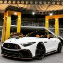 Mercedes-AMG SL 63 carbon fiber kit by Keyvany