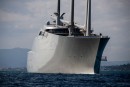 Sailing Yacht A was delivered in 2017 to Andrey Melnichenko, is currently frozen in Italy under sanctions