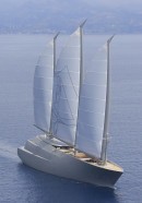Sailing Yacht A was delivered in 2017 to Andrey Melnichenko, is currently frozen in Italy under sanctions