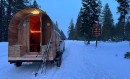 The SaltSaun is a mobile sauna with off-grid and off-road capabilities