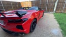 Salvaged C8 Chevy Corvette Convertible brought back to life by ThatShortGuy