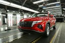 2022 Hyundai Tucson production in Alabama