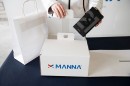 Manna drones shipping Samsung devices
