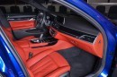 San Marino Blue BMW M760Li Looks Like a Performance Flagship