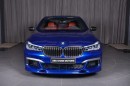 San Marino Blue BMW M760Li Looks Like a Performance Flagship