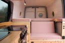 Santorini Camper Van Conversion Bedding