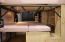 Santorini Camper Van Conversion Lower Bed