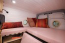 Santorini Camper Van Conversion Upper Bed