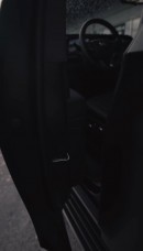 Satin Black Cadillac Escalade wrap by MetroWrapz