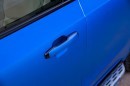 Satin Perfect Blue wrap on Volvo XC90