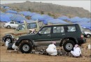 Saudi Arabia's Strange Stone Car Pedestals