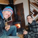 Gareth and Lamorna converted a double-decker in an off-grid elegant home, on a budget