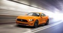 "Orange Fury" Ford Mustang V8 with Performance Package