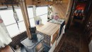School Bus Turned Tiny Home Cost a Meagre $12K To Build, Boasts a Lovely Recycled Interior