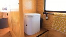 1994 School Bus Turned Off-Grid Tiny Home Excellently Blends Aesthetics and Functionality
