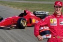 Michale Schumacher With Ferrari F1