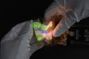 Royole’s stretchable micro-LED display