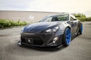 Scion FR-S on Electric Blue PUR Wheels