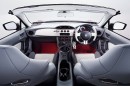 Red Toyota FT-86 Open Interior
