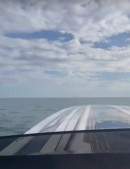 Scott Disick on Cigarette Racing Boat