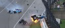 Scott Dixon's Indy 500 crash